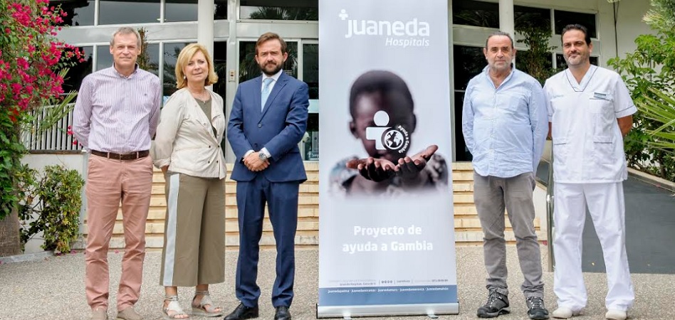 Juaneda ‘viaja’ a Gambia para ofrecer su asistencia sanitaria